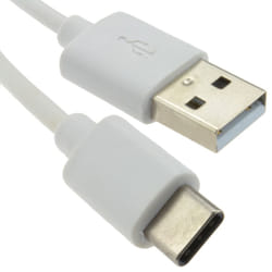 kenable USB 2.0 Type A Male to Type C Data Transfer or Charging Cable 3m