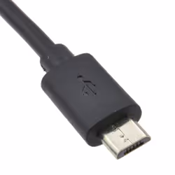 kenable USB Type C Male Plug to Micro B Data Sync & Charge Cable Black 1m