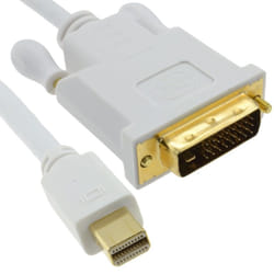 kenable 009451 video cable adapter 0.5 m DVI-D Mini DisplayPort White