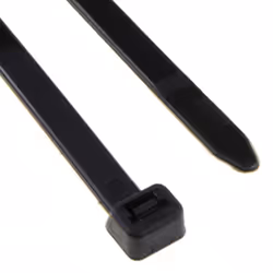 enTie Black Cable Ties 7.6mm x 300mm Nylon 66 UL Approved [100 Pack]