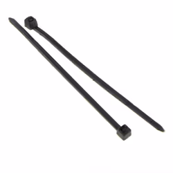 kenable 009488, Parallel entry cable tie, Nylon, Black, 1.6 cm, V2, CE