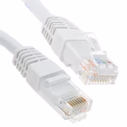 kenable Ethernet Network Cable Cat6 GIGABIT RJ45 COPPER Internet Patch Lead White 15m