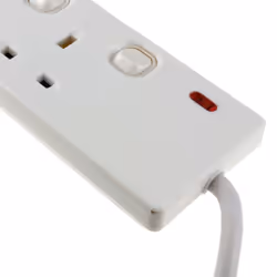 kenable 009582 power extension 5 m 6 AC outlet(s) Indoor White