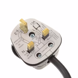 kenable 009583 power extension 10 m 2 AC outlet(s) Indoor Black