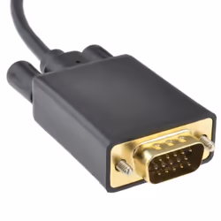 kenable 009629 video cable adapter 5 m USB Type-C VGA (D-Sub) Black