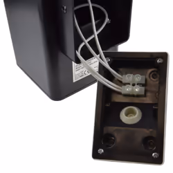 kenable Wall Mounted GU10 Down Light Outdoor IP44 Garden Squared Lamp Black