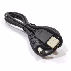 kenable USB to DC Power Cable  USB 2.0 for 2.1mm x 5.5mm 5v 2A 2000mA 2m