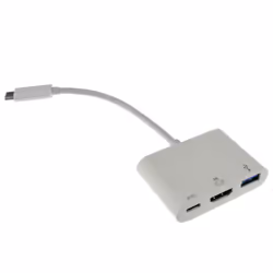 kenable 009707 laptop dock/port replicator USB 3.2 Gen 1 (3.1 Gen 1) Type-C White