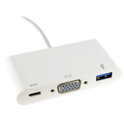 kenable 009710 laptop dock/port replicator White