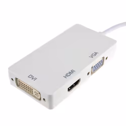 kenable USB 3.1 Type C to HDMI 4K  15 Pin VGA & DVI 24+5 Adapter 15cm