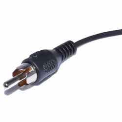 kenable 3.5mm Mono Jack Plug To Single RCA Phono Plug Cable Nickel 2m