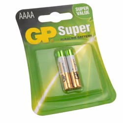 GP AAAA 1.5V Super Alkaline Batteries MX2500 E96 LR8D245 [2 Pack]
