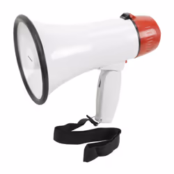 kenable 10W Megaphone Microphone with Record & Playback Looper 200m Projection