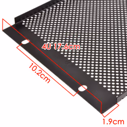 19 inch Rack Mount Data Cabinet Mesh Vented Blanking Plate 4U