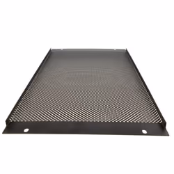 19 inch Rack Mount Data Cabinet Flight Case Mesh Vented Blanking Plate 6U