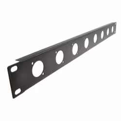 kenable 8 Hole D Type Networking Flight Case Panel Mount Plate for XLR PA