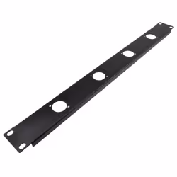 kenable 4 Hole D Type Networking Flight Case Panel Mount Plate for XLR PA