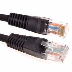 kenable CAT 6 UTP Network Ethernet RJ45 LSZH Networking Cable 1m Black