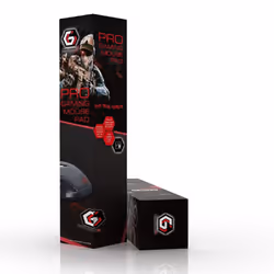 Pro Gaming 3mm Heavy Duty Mouse Pad Mat 200 x 250mm Black Small
