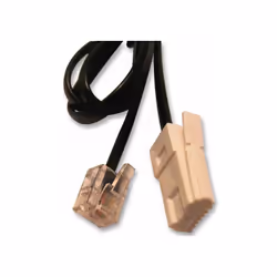 TUK - Black RJ11 to BT Plug (BT431A) Telephone Lead - 3m