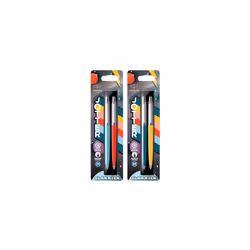 Jotter Originals Ballpoint Pens | Pack of 4 | Glam Rock Collection | Azure Blue, Vermilion, Peacock Blue & Sunshine Yellow |  ...