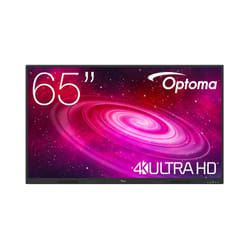 Optoma 1651RK interactive whiteboard 165.1 cm (65") 3840 x 2160 pixels Touchscreen Black HDMI