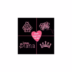 Love Diana WOW STUFF Hairbrush Light Painting Wand with Sounds Light up Hair Brush Role Play and DressUp Accessory Official Toys for Kids Inspired By