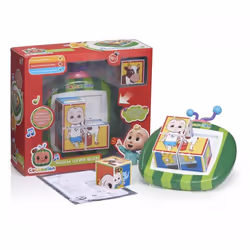 Wow! Stuff CoComelon Toys Musical Clever Building Blocks Multicolour