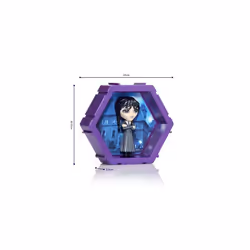 PODS 4D Wednesday Addams Nevermore Uniform | Connectable Collectable Bobble-head figure that Bursts from their World into Yours | Wall or Shelf
