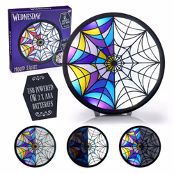 Wednesday Window Moodlight with Multi-Modes | Wednesday Addams Giftable Light | Official Merchandise, Collectibles, Toys and ...