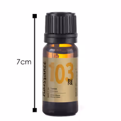 Naissance Lemon Essential Oil 10ml - Pure, Natural, Steam Distilled, Cruelty Free, Vegan and Undiluted - Use in Aromatherapy & Diffusers