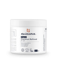 Organic Refined Coconut (Solid) Oil (#227) 250g - Pure, Natural, Certified Organic, Cruelty Free, Vegan - Moisturising & Hydrating - Ideal for