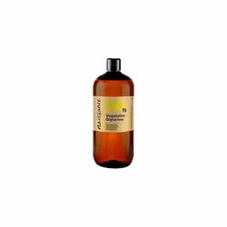 Naissance Vegetable Glycerine (Glycerol) Liquid (no. 806) 1 Litre - 100% Pure & Natural, Premium EP / BP / USP Pharmaceutical ...