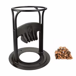 WestWood Firewood Log Kindling Cracker Cast Steel Wood Splitter Racker Ornament