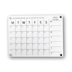 Deflecto A4 Acrylic Weekly/Monthly Planner Magnetic Mounting System  2