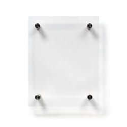 Deflecto A5 Wall Mounted Acrylic Poster Holder Literature Display Sign