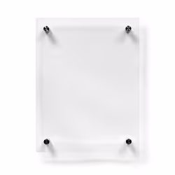 Deflecto A4 Wall Mounted Acrylic Poster Holder Literature Display Sign