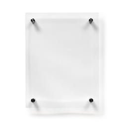 Deflecto A4 Wall Mounted Acrylic Poster Holder Literature Display Sign
