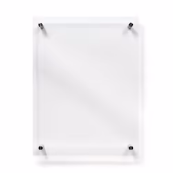 Deflecto A3 Wall Mounted Acrylic Poster Holder Literature Display Sign