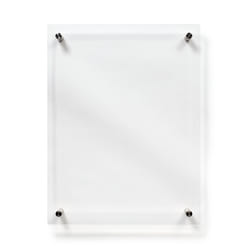Deflecto A3 Wall Mounted Acrylic Poster Holder Literature Display Sign