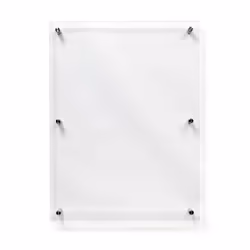 Deflecto A2 Wall Mounted Acrylic Poster Holder Literature Display Sign