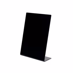 Deflecto DISPLAY SIGN A4 PTRT BLK
