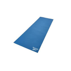 Reebok 4mm Yoga Mat Non-Slip Exercise Gym Training Fitness Workout - Blue