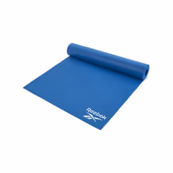Reebok 4mm Yoga Mat Non-Slip Exercise Gym Training Fitness Workout - Blue