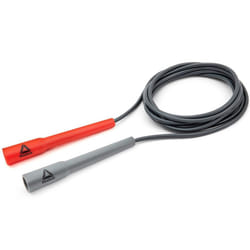 Reebok Skipping Rope Adjustable Speed Jump Fitness Exercise - Red