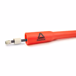 Reebok Skipping Rope Adjustable Speed Jump Fitness Exercise - Red