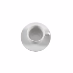 White Ware Stacking Tea Cups 200Ml 7Oz Coffee Espresso Milk Jugs 12pc