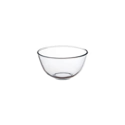Bowl 0.5 Litre / 500 ml, Clear, 144(Ã)mm - Dishwasher, Microwave, Freezer, Refrigerator & Conventional Oven Safe - Toughened Glass, Professional &