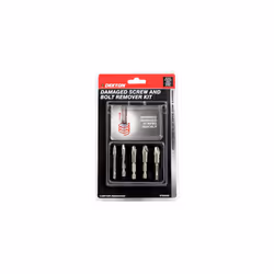 5 pc Damaged Broken Embedded Screw Bolt Remover Kit Professional Deluxe Case