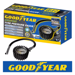 Goodyear Professional Heavy Duty Car Tyre Pressure Gauge Reduces Wear and Tear